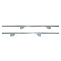 41-48 Chevrolet Full Size Door Glass Setting Channels, Pair