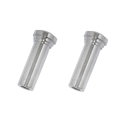 58-60 Chevrolet Full Size Car Door Lock Knobs, Chrome Plated Brass, Pair