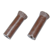 36-48 Chevrolet Full Size Brown Door Lock Knobs, Pair