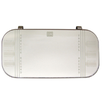 Chevrolet Vanity Mirror with GM Logo, Service & Travel Record