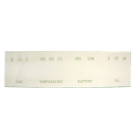 41 Chevrolet Glass Dash Gauge Lens