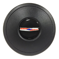 64-87 Chevelle / El Camino Volante Steering Wheel Horn Cap, Boe Tie ( Silver )