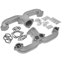 Exhaust Manifolds, Small Block, Raw, 2