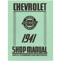 41 Chevrolet Car - Shop Manual