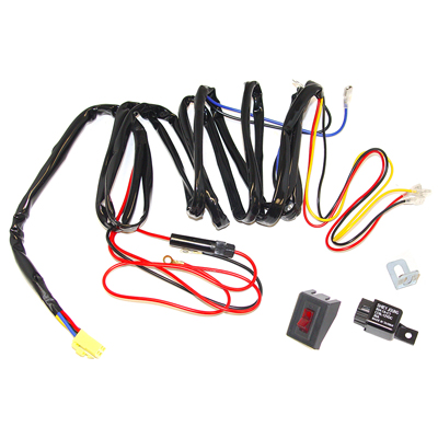 Universal Fog Light Harness Kit w/Relay and Switch