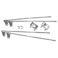 Straight Style Curb Feelers, Universal with Hardware, Set