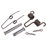 46-48 Chevrolet Rear Bumper Accessory Center Fold Down Guard Hardware Kit