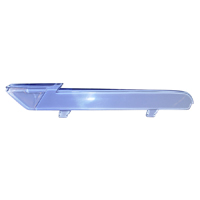 46 Chevrolet Fullsize Hood Ornament Insert, Blue Plastic