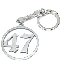 1947 Keychain, Polished Stainless Steel
