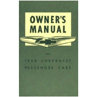 48 Chevrolet Car - Owner's Manual