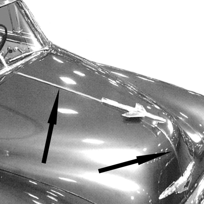 49, 50, 51, 52, hood, split, molding,