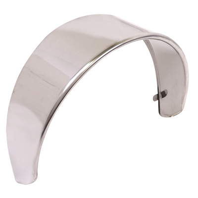 40-57 Head Light Visors, Jeffrey Allen Style, Stainless Steel, Smooth, Pair