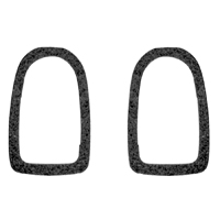 49-50 Tail Light Lens Gaskets, Pair