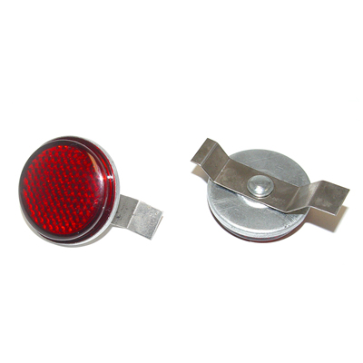 49-50 Chevrolet Fullsize Tail Lamp Reflectors, Pair