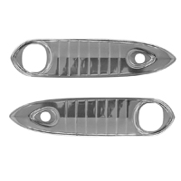 49-54 Chevrolet Passenger Car Door Handle Scratch Guards, Pair