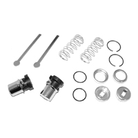 49-54 Chevrolet 4-Door Passenger Car Rear Exterior Door Handle Push Buttons, Pair