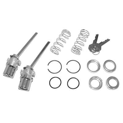 49-54 Chevrolet Passenger Car 2-Dr. or 4-Dr. Exterior Door Handle Push Buttons, Pair