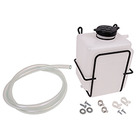 Universal Radiator Overflow Tank Kit, w/ Hardware