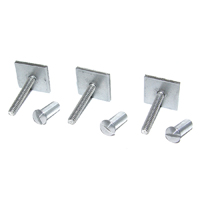 49-52 Chevrolet Passenger Car Windshield Exterior Center Molding Clip Kit