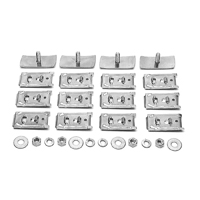 49-52 Chevrolet Passenger Rocker Molding Clip Set