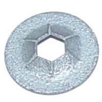 Universal Round Push on Flat Nut, 1/8