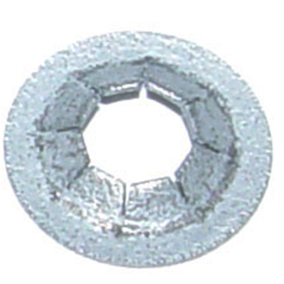Universal Round Push on Flat Nut, 3/16