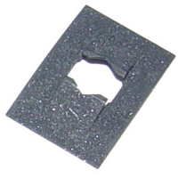 Push on Flat Nut, 3/16