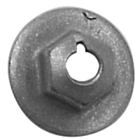 Molding Clip Nut, #1/4-20 Nut 5/8
