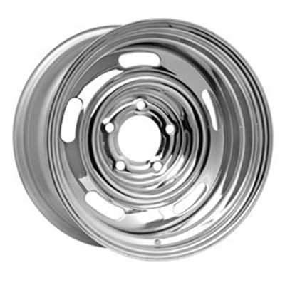 Rally Wheel, Steel Chrome, 14