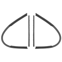 49-52 Chevrolet Styleline Front Door Vent Window Seals, Set