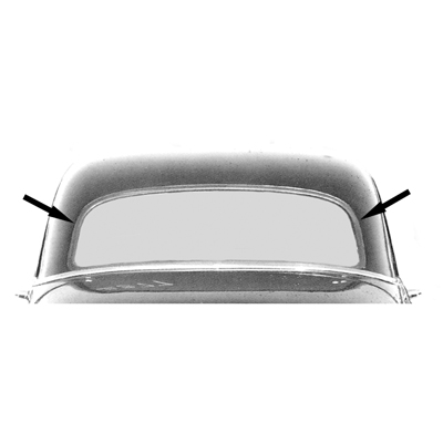 49-52 Chevrolet Styleline Special Coupe Rear Window Seal