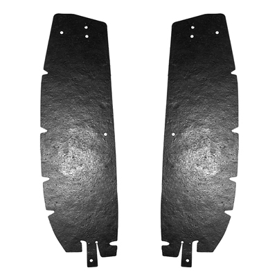 49-52 Chevrolet Full Size Front Fender To Door Hinge Area Seals, Pair