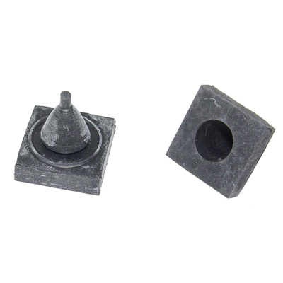 41-57 Chevrolet Sedan & Wagon Lower Door Window Stop Bumpers, Pair