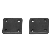 37-52 Chevrolet Convertible, 50-52 Hardtop Lower Window Guide Stops, Pair