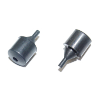 37-58 Chevrolet Sedan Door Bumper, One Prong Type, 3/8