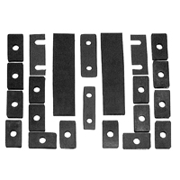 49-54 Chevrolet Convertible, 50-54 Hardtop Body To Frame Mounts Kit