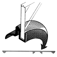 55-57 Chevrolet Passenger Hardtop Glass Channel Liners