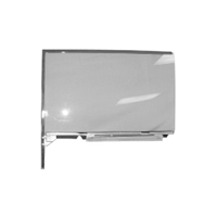 49-52 Chevrolet Convertible, 50-52 Hardtop - Clear Door Window Glass Assembly, LH