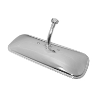 39-52 Chevrolet Passenger Car Rear View Mirror, Standard, Chrome