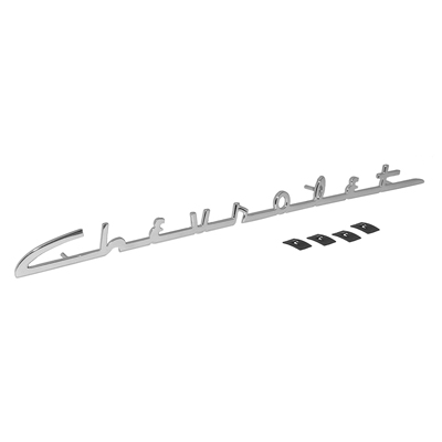 49-50 Chevrolet Script Dash Emblem, 7