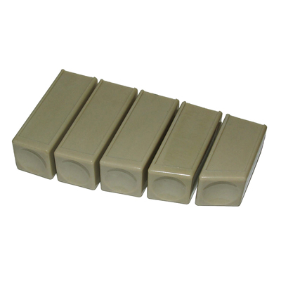 49 Chevrolet Passenger Car Radio Push Buttons Set, Tan