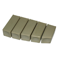 49 Chevrolet Passenger Car Radio Push Buttons Set, Tan