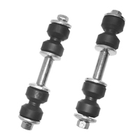 39-57 Chevrolet Sway Bar End Links with Polyurethane Style Bushings, Pair