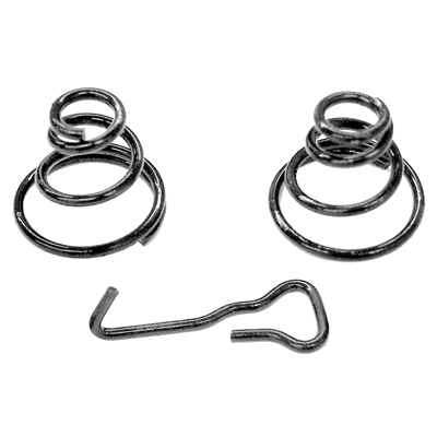 36-50 Chevrolet Full Size - Brake Shoe Hold Down Spring & Hook, Pair