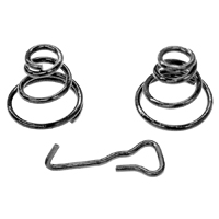 36-50 Chevrolet Full Size - Brake Shoe Hold Down Spring & Hook, Pair