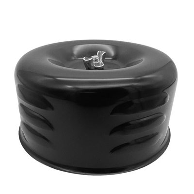 Hot Rod Style Air Cleaner and Filter, 1 BBL, 2 5/8
