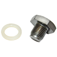 40-57 Chevrolet Car - Standard Oil Pan Drain Plug & Gasket