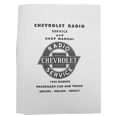 49-54 Chevrolet Car - Radio Manual