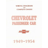 49-54 Chevrolet Car - Wiring Diagram Book