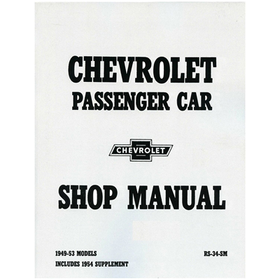 49-54 Chevrolet Car - Shop Manual